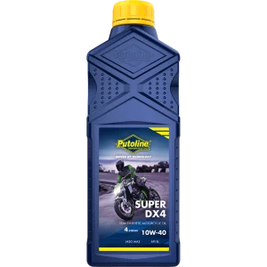 בקבוק שמן אופנוע פוטולין Super DX4 10W40 סמי סינתטי